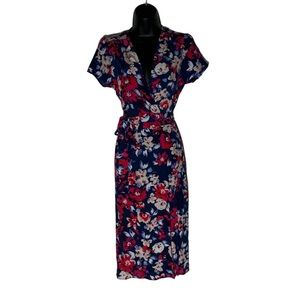 Yumi Kim dress caught in the midi wrap 100% silk BNWT